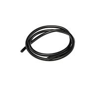 Gummi - Keder Motortunnel und Knieblech, Stärke 6mm, Länge 1Meter, Schwarz - für