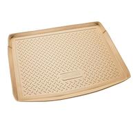Gummi Kofferraumwanne für VW Golf 5 Schrägheck 2003-2008 mit Notrad BEIGE