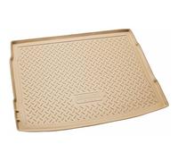 Gummi Kofferraumwanne für VW Golf 6 Schrägheck 2008-2012 mit Notrad BEIGE