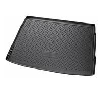 Recambo Gummi Kofferraumwanne Premium passend für VW Golf 6 Schrägheck | 5K1 | BJ 2008-2012 | mit Notrad | passgenau mit Rand