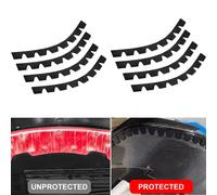 Gummi Material Auto Stoßstangenschutz AntiScratch Kit Kratzschutz Kufenplatte