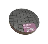 Gummiauflagen zum Reifenwechseln über 50 Varianten Rangierwagenheber Wagenheber Hebebühne Gummiklotz Auflage Unterstellbock Gummiblock Auto KFZ PKW Schutz Kratzer rund eckig (120x20 Waffel)