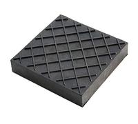 Gummiauflagen zum Reifenwechseln über 50 Varianten Rangierwagenheber Wagenheber Hebebühne Gummiklotz Auflage Unterstellbock Gummiblock Auto KFZ PKW Schutz Kratzer rund eckig (80x80x20 Waffel)