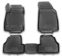 Gummimatten für Opel Mokka ab 2012- Gummi Fußmatten 4 teilig 3D Schalen Qualität