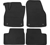 PETEX Gummimatten passend für Astra H ab 2004-10/2009 / Astra H Caravan ab 09/2004-10/2010 / Astra H GTC ab 03/2005-10/2011 Fußmatten schwarz 4-teilig