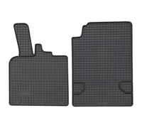 PETEX Gummimatten passend für fortwo ab 03/2007 Fußmatten schwarz 2-teilig