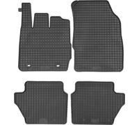 PETEX Gummimatten passend für Fiesta ab 09/2008-01/2011 Fußmatten schwarz 4-teilig