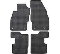 Gummimatten 4-Teile schwarz für Opel Corsa E ab 12/2014-10/2019 Passform PETEX