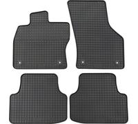 Gummimatten 4-Teile schwarz für Skoda Octavia Scout ab 10/2014-03/2020 PETEX