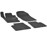 WALSER DirtGuard Gummi Fussmatten Auto für Mercedes-Benz GLE 2015-2018, M-Klasse 2005-2015, GLE Coupe 2015-2019, 100% passgenaue Auto Fußmatten, robuste Universal Fußmatte Auto