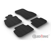 Gummimatten für BMW 1er F40 ab 9/2019/F70 ab 2024 Design Fußmatten Automatten