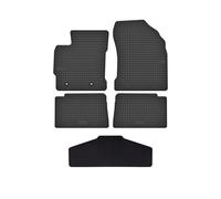Gummimatten inkl. Tunnelschutz für Toyota Auris I 2006-2012 5tlg Clips AV Set