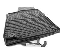 PETEX Fußmattensatz schwarz - vorbereitet für Befestigungssystem OPEL 52110