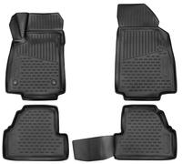 WALSER XTR Gummi Fussmatten Auto für Opel Mokka X 2018-Heute, 100% passgenaue Auto Fußmatten, robuste Universal Fußmatte Auto, Gummimatten Auto, Auto Fussmatten Gummi, Auto Gummimatten