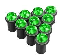 Gummimuttern Schraubensatz Motorrad-Windschutzscheibe Für Yamaha MT 09 MT-09 XSR 700 MT09 Muttern Für Windschutzscheibe Verkleidungsschrauben Motorrad Befestigungssatz(Grün)