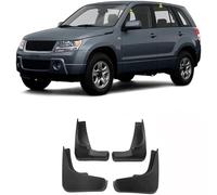 GUOLEIOO 4 Stücke Set Auto Schmutzfänger Schmutzlappen Spritzlappen Vorne Hinten für Suzuki Grand Vitara 2005-2015 SpritzschutzKit Kotflügelschoner zubehör