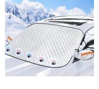 GUOLEIOO Frontscheibenabdeckung Winter für Mitsubishi Outlander 2012-2021,Auto Windschutzscheiben Abdeckung Sonnenblende Wintergegen Schnee EIS Frost Sonne UV,B