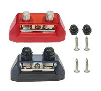 Gupcaqosjw Steckschienen Isolator - Sammelschiene 2-Teilig,Isolatoren Montage Batterie Auto Marine Universell Einsetzbar Kfz