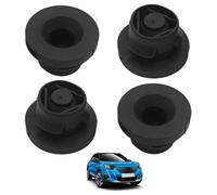 GVSS 4 Stück Silentblock Lufteinlassschaltung aus Gummi, schwarz, 1422A3, kompatibel mit Peugeot 1.6 HDI, für Citroen, Ford, Focus, Halterung Luftfilter und Anti-Vibration für Motor