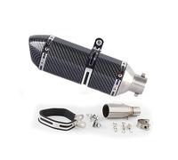 GXSAI Schalldämpfer Auspuffrohr Für Piaggio Beverly 125 300 Für MP3 125 250 300 Motorrad Slip On Exhuast Schalldämpfer Auspuff Mittelrohr(8)