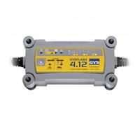 GYS Ladegerät Batterieladegerät für das Laden von 12V-Batterien von Kleinwagen, Motorrädern, Jet-Skis, Kart-Sport-Fahrzeugen und Rasenmähern, GYSFLASH 4.12, Nee