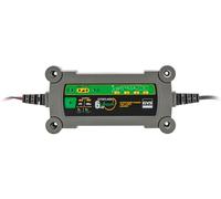 GYS Ladegerät Autobatterieladegerät, Lithiumbatterieladegerät 6A für Autos und Motorräder, Erhaltungsladegerät, grau