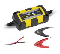 GYS Ladegerät Batterieladegeräte Kfz automatisches Ladegerät speziell für 12V-Batterien von Motorrädern, Jet-Ski, Karts oder Rasenmäher, Artic 800, Gelb