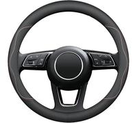 gzqfc Lenkradbezug für Mercedes Benz CLA CLA220CLA250e, Auto Lenkradhülle Leder Lenkradbezug Elastisch Atmungsaktiv rutschfest Durchmesser,Black-Red-Blue