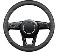 gzqfc Lenkradbezug für Mercedes Benz GLS 320 350400450 550 580 600, Auto Lenkradhülle Leder Lenkradbezug Elastisch Atmungsaktiv rutschfest Durchmesser,Black-Red-Blue