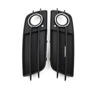 GZYF Frontstoßstange Nebelscheinwerfer Grill Abdeckung mit Chromring für Audi A4 B8 S4 2008 2009 2010 2011 2012, 8K0807681C, 8K0807682C, 1 Paar