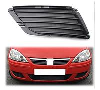 GZYF Schwarzer Frontstoßstangen-Nebelscheinwerfer-Abdeckungsschutz Für Corsa C 2003-2006, rechte Seite