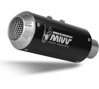 MIVV MK3 Auspuff schwarz H.068.LM3B für Honda CB 1000 R SC80 Endschalldämpfer schwarz Edelstahl