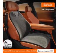 H 12V Beheizter Autositzbezug Winter Plüsch Sitzheizung Schnell Warm Universal