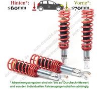 H&R 29928-2 Monotube Gewindefahrwerk 30-70mm & 20-60mm Tieferlegung