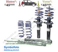 Cup-Kit Fahrwerk 40-45mm Tieferlegung u.a.: Opel Astra G Stufenh. T98 1998-2009