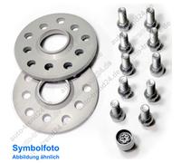 H&R ABE Spurverbreiterungs-Set silber 46mm Porsche 911 (Typ 996)