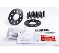 H&R ABE Spurverbreiterungs-Set schwarz 10mm VW Passat Lim + Variant (3B, 3BG)