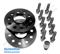 H&R Spurplatten schwarz 40mm/Achse ABE für VW Scirocco 137 138 :: 2008 >> 2017