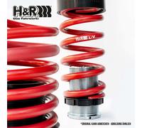 H&R Gewindefedern/Adjustable Lowering Springs Fahrwerksatz, Federn für MERCEDES-BENZ 23002-2