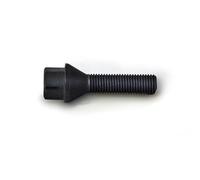 Radschraube Radschraube M12x1,5 Kegelbund 60° von HR, schwarz - 1530-16352