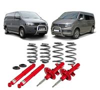 H&R Koni Höherlegungsfahrwerk passend für VW T5 T6 +40mm Stoßdämpfer Federn
