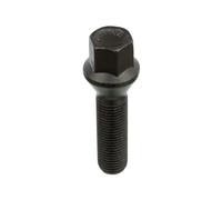Radschraube Radschraube M12x1,5 Kegelbund 60° von HR, schwarz - 1530-16352