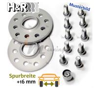 Spurverbreiterung 'TRAK+ Spurverbreiterungen/TRAK+ Wheel Spacers' | H&R, Farbe: silber