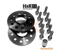 H&R Spurplatten schwarz 20mm/Achse ABE für Audi A4 B9 Avant 8W5 8WD 2020-2024