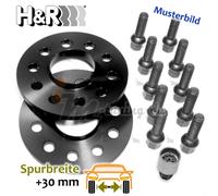 H&R Spurplatten schwarz 30mm/Achse ABE für Porsche 911 Targa 996 :: 2001 >> 2005