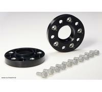 H&R DRA-System Spürverbreiterungsatz 44mm pro Achse - Lochkreis 5x112 - Mittenzentrierung 66,5mm - System M14x1,5 - kompatibel mit Audi/Porsche/Volkswagen - Schwarz