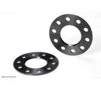 H&R DR-System Spürverbreiterungsatz 6mm pro Achse - Lochkreis 5x100 - Mittenzentrierung 57,1mm - System M14x1,5 - kompatibel mit Audi/Seat/Skoda/Volkswagen - Schwarz