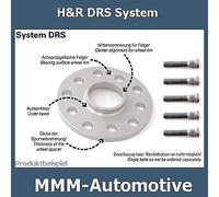 H&R SV 10mm 1065715 Chrysler Voyager (Typ ES/GS/RG) Spurverbreiterung Spurplatte