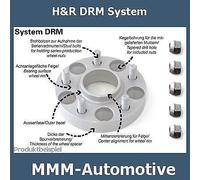 H&R SV 50mm 50106107 Toyota Hilux (N2 (EU, TSAM)) Spurverbreiterung Spurplatten