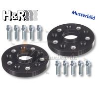 H&R TRAK+ Spurplatten schwarz DRA 45mm p.A. für BMW X6 F16, F86 :: 2014 >> 2019